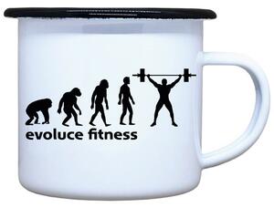 Smaltovaný plecháček Evoluce fitness Objem: 330 ml