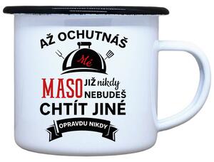 Smaltovaný plecháček Mé maso Objem: 330 ml