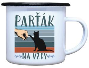 Smaltovaný plecháček Parťák na vždy Objem: 330 ml