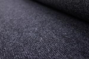 Betap koberce AKCE: 400x400 cm SUPER CENA: Černý univerzální koberec metrážní Budget - Bez obšití cm