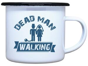 Plecháček s potiskem Dead man walking Objem: 330 ml