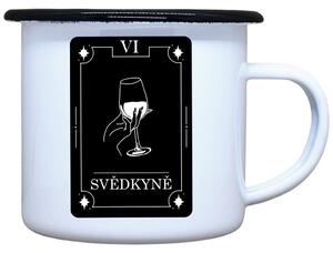 Plecháček s potiskem Svědkyně tarot Objem: 330 ml
