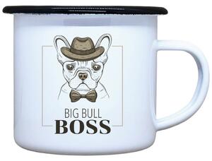 Plecháček s potiskem Big bull boss Objem: 330 ml