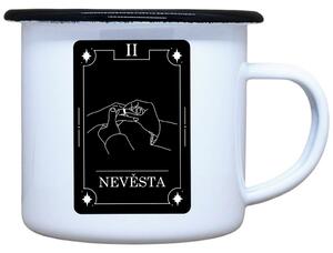 Plecháček s potiskem Nevěsta tarot Objem: 330 ml