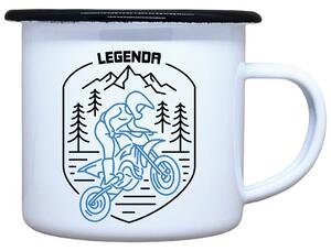 Plecháček s potiskem Legenda motokros Objem: 330 ml
