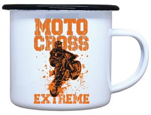Plecháček s potiskem Motocross Objem: 330 ml