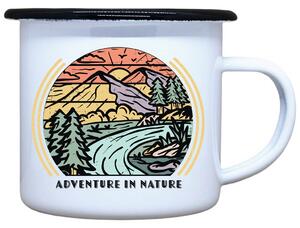 Plecháček s potiskem Adventure in nature Objem: 330 ml