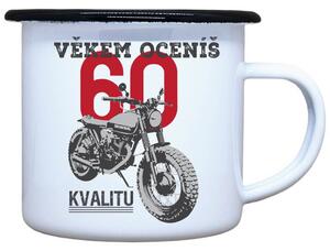 Plecháček s potiskem Věkem oceníš kvalitu Objem: 330 ml