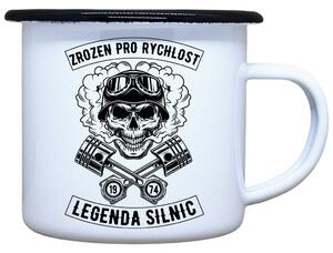 Plecháček s potiskem Zrozen pro rychlost Objem: 330 ml