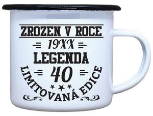 Plecháček s potiskem Limitovaná edice 40 Objem: 330 ml