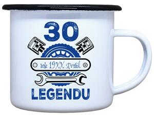 Plecháček s potiskem Legenda 30 Objem: 330 ml