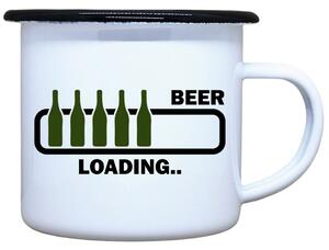 Plecháček s potiskem Beer loading Objem: 330 ml
