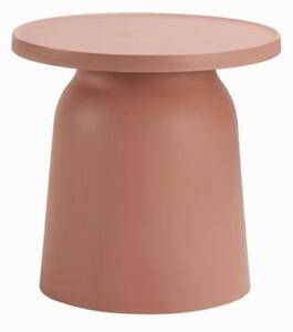 HowHomely Konferenční stolek OTTO 46 cm pudrově růžový