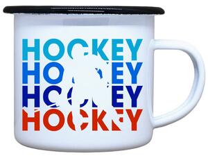 Plecháček s potiskem Hockey retro Objem: 330 ml