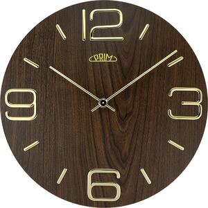 PRIM Dřevěné nástěnné hodiny PRIM Timber Noble I E01P.4084.54