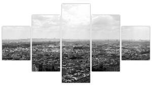 Obraz - Střechy domů v Paříži (125x70 cm)