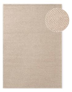 Béžový ručně tkaný vlněný koberec 140x200 cm Lyon Beans – Elle Decoration