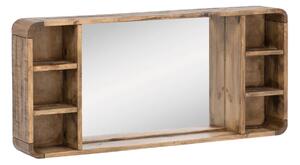 Sob nábytek - Dřevěné zrcadlo do koupelny 130x60 Tringle - F0A00000783W