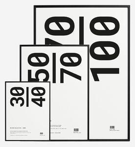 Paper Collective Rám na obraz Paper Collective dřevěný černý 50x70