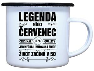 Plecháček s potiskem Zrození legendy měsíce, 330 ml
