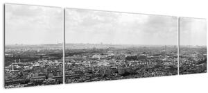 Obraz - Střechy domů v Paříži (170x50 cm)