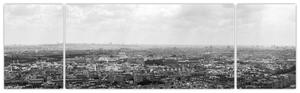 Obraz - Střechy domů v Paříži (170x50 cm)