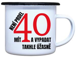 Plecháček s potiskem Není prdel 40 Objem: 330 ml