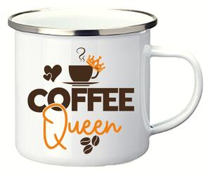 MINI plecháček s potiskem Coffee queen