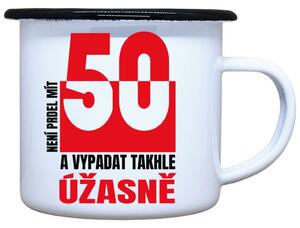 Plecháček s potiskem Není prdel 50 Objem: 330 ml