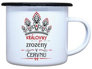 Plecháček s potiskem Královny koruna Objem: 330 ml