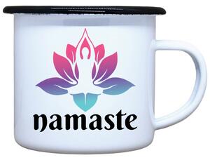 Plecháček s potiskem Namaste Objem: 330 ml