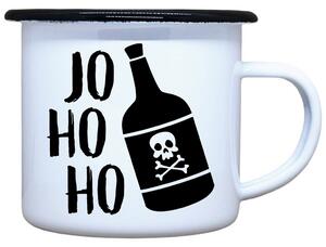 Plecháček s potiskem Jo ho ho Objem: 330 ml
