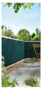 LIVARNO home Stínicí clona na plot, 5 x 1 m (zelená) (100371128001)