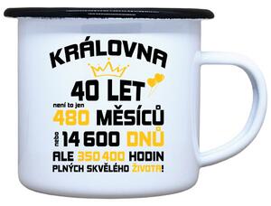 Plecháček s potiskem Skvělý život Objem: 330 ml