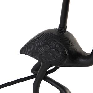 Vintage stolní lampa černá - Flamingo