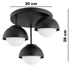 BRILAGI - Přisazený lustr COSMO 3xE27/60W/230V černá