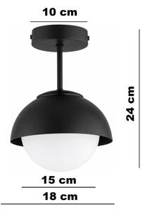 BRILAGI - Přisazený lustr COSMO 1xE27/60W/230V černá