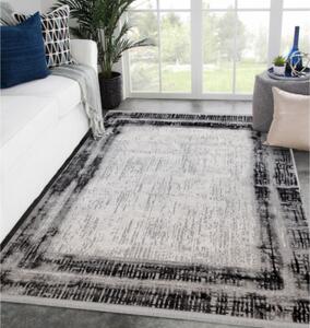 Koberec TULS 51235 Vintage ramka antracit