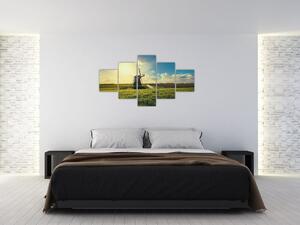 Obraz - Větrný mlýn (125x70 cm)