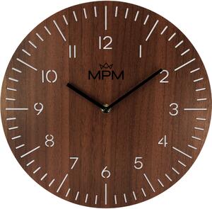 MPM Dřevěné designové nástěnné hodiny MPM Lines - C E07M.4120.54