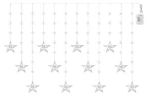 LED Venkovní řetěz 120xLED/8 funkcí 3xAA 1,7 m IP44 studená bílá