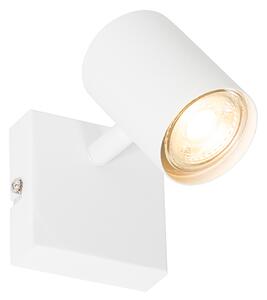 Chytrý bodový reflektor bílý nastavitelný čtvercový vč. Wifi GU10 50mm - Jeana
