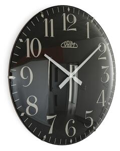 Dřevěné designové hodiny černé Nástěnné hodiny PRIM Character