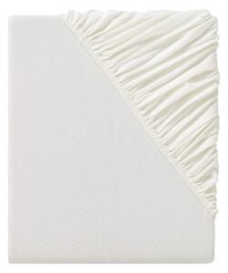 LIVARNO home Žerzejové napínací prostěradlo, 90-100 x 200 cm (bílá) (100371815001)