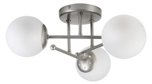 Přisazený lustr MALENA 3xE14/5W/230V matný chrom/bílá