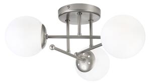 Přisazený lustr MALENA 3xE14/5W/230V matný chrom/bílá