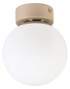 Stropní svítidlo ELIAS 1xE14/5W/230V pr. 13 cm béžová/bílá