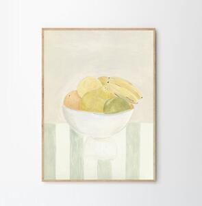The Poster Club Plakát Still life with Fruit by Isabelle Vandeplassche 40x50 cm