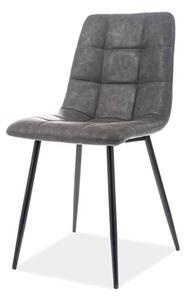 Jídelní židle LUUK šedá/černá