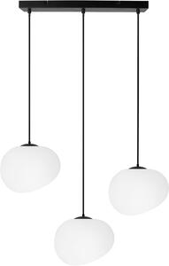 Candellux Stones závěsné svítidlo 3x40 W bílá-černá 33-35158